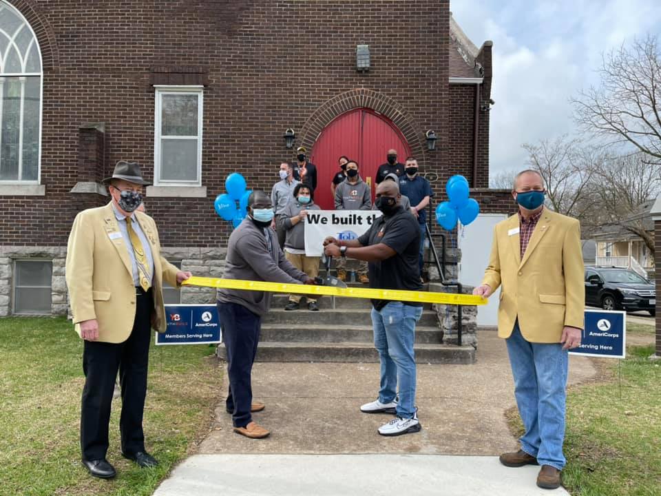 Job Point Ribbon cutting
